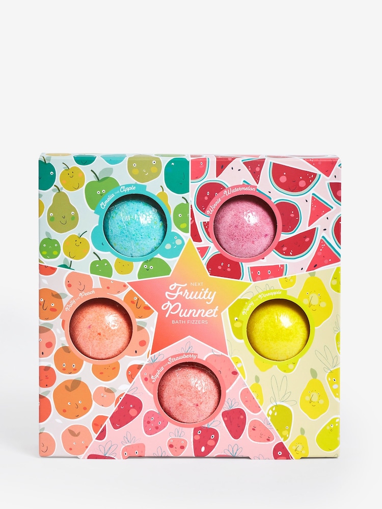 Set of 5 x 50g Kids Fruity Scented Bath Fizzers - Image 4 of 4