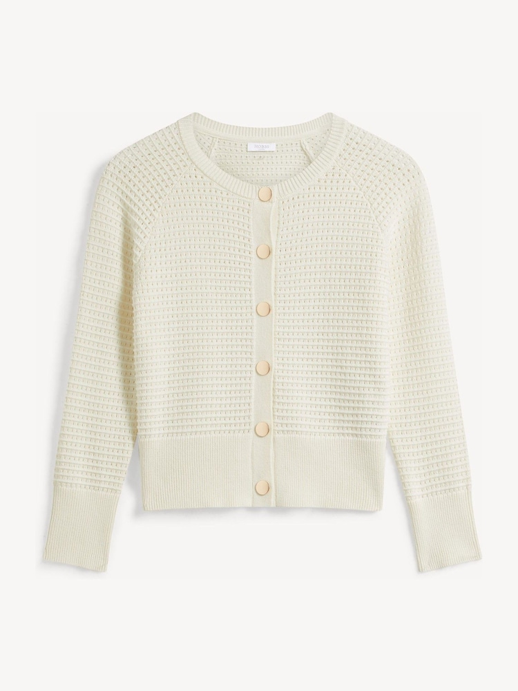 Hobbs White Florian Cardigan - Image 4 of 4