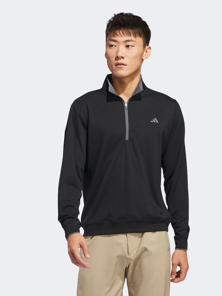 adidas Golf Lightweight Quarter Zip Top - Image 1 of 7