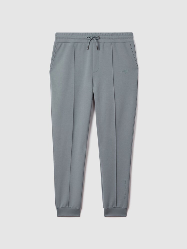 Reiss x McLaren F1 Team Sage McLaren F1 Interlock Jersey Drawstring Joggers - Image 2 of 6