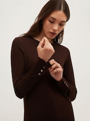 Hobbs Brown Penny Jumper - Image 3 of 5