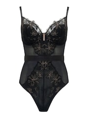 Pour Moi Black Constance Lightly Padded Underwired Bodies - Image 3 of 4