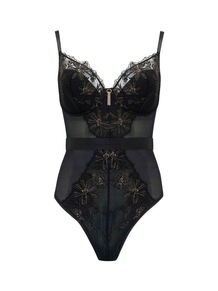 Pour Moi Black Constance Lightly Padded Underwired Bodies - Image 6 of 6 Pour Moi Black Constance Lightly Padded Underwired Bodies - Image 6 of 6