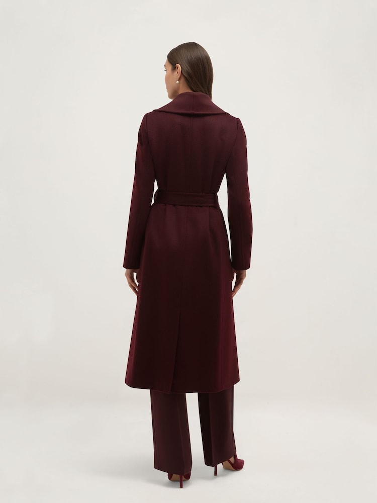 Hobbs Purple Sara Coat - Image 2 of 6 Hobbs Purple Sara Coat - Image 2 of 6