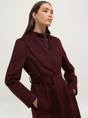 Hobbs Purple Sara Coat - Image 3 of 6