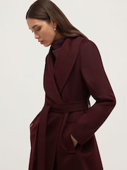 Hobbs Purple Sara Coat - Image 4 of 6