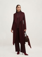 Hobbs Purple Sara Coat - Image 5 of 6