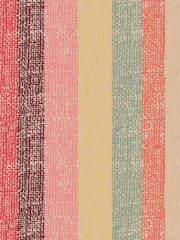 Cath Kidston Pink Textured Stripe Multi Made to Measure Roller Blind - Image 3 of 4