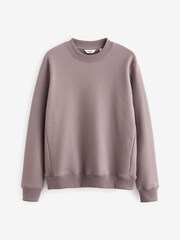 Lila - Sweatshirt mit Rundhalsausschnitt - Bild 5 von 7