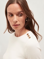 Hobbs White Tamsin Top - Image 3 of 5