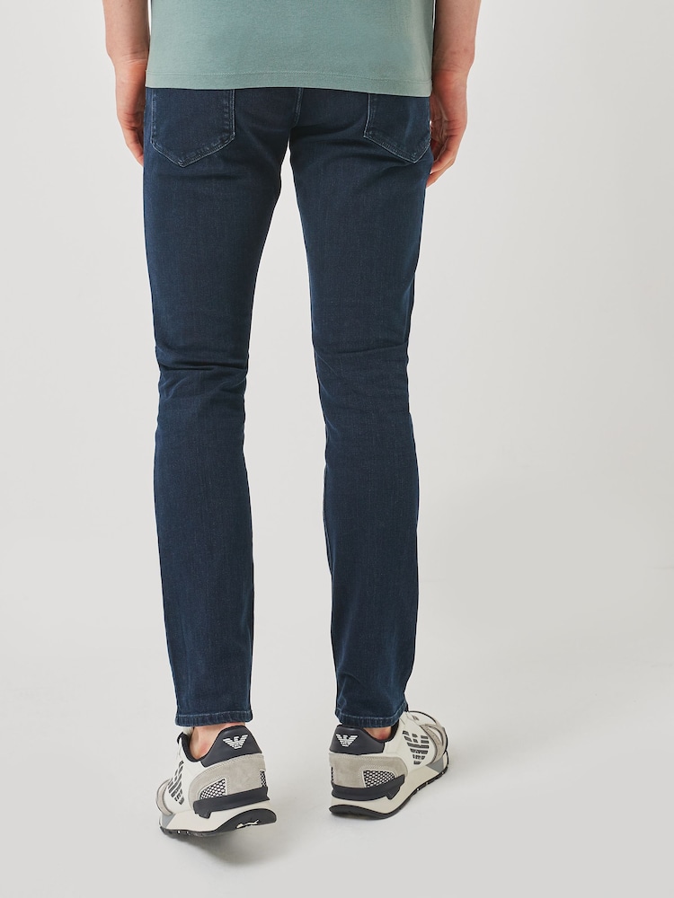 Emporio Armani Mens J06 Slim Fit Jeans - Image 2 of 4