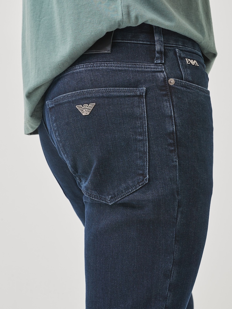Emporio Armani Mens J06 Slim Fit Jeans - Image 3 of 4