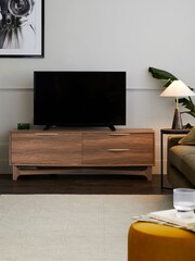 Dark Jackson Walnut Effect TV Unit, Up to 65 Inch - Image 1 of 11