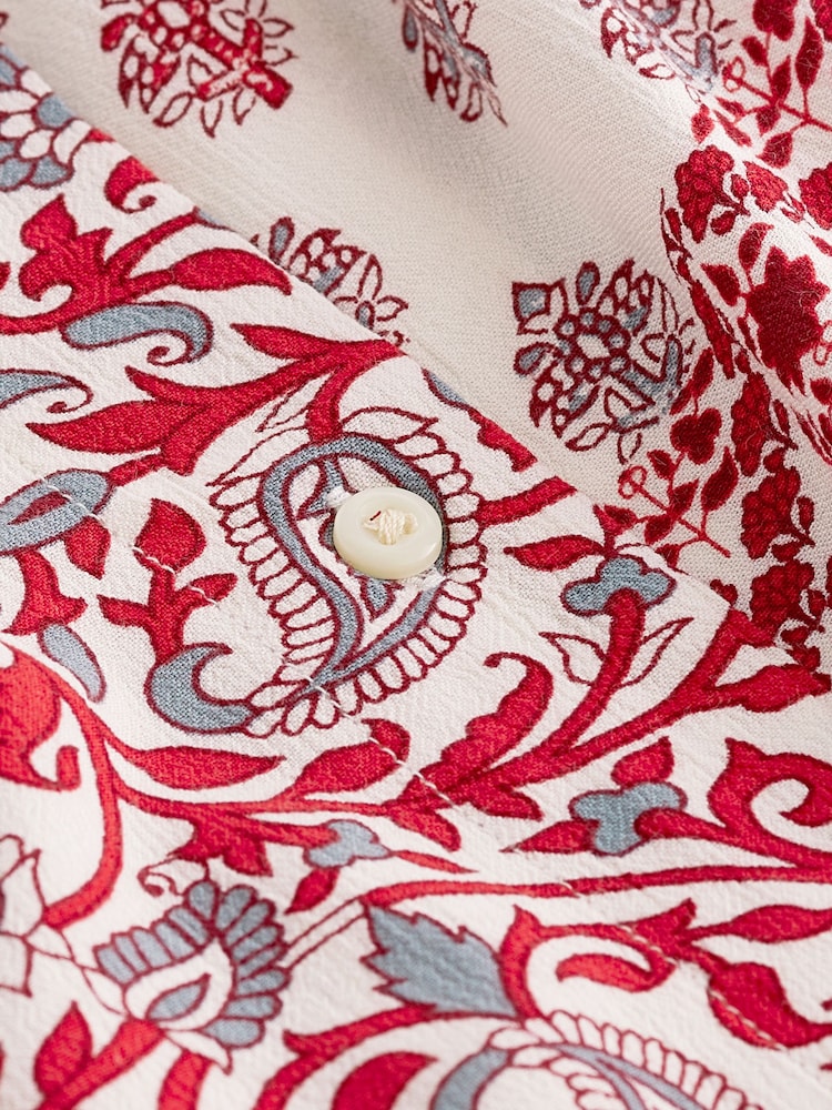 Red Paisley Print - Image 7 of 7