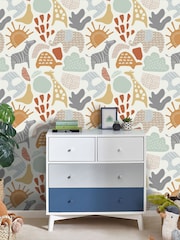 Multi Abstract Jungle 10M Wallpaper - Image 1 of 5