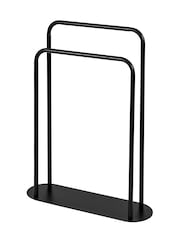 Showerdrape Black Aspen Freestanding Double Towel Stand - Image 3 of 3