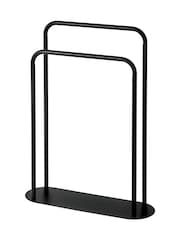 Showerdrape Aspen müstəqil ikiqat dəsmal stendi - 6şəkildən 6 şəkil