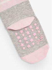 JoJo Maman Bébé Pink Girls Rabbit Ankle Cotton Rich Tights - Image 3 of 3