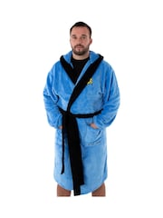 Vanilla Underground Blue Star Trek Mens Dressing Gown - Image 1 of 5