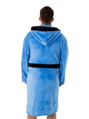 Vanilla Underground Blue Star Trek Mens Dressing Gown - Image 2 of 5