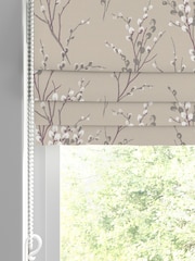 Laura Ashley Natural Pussy Willow Made to Measure Roman Blind - Image 2 of 7