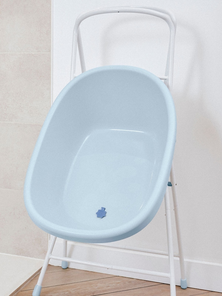 Badabulle White Whale Bath Tub Stand and Drain Pipe - Image 1 of 4