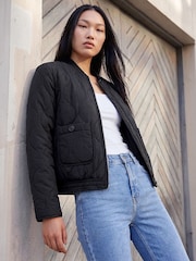 Roman Quilted Bomber Jacket - Imaginea 1 din 4