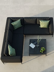 Maze Grey Garden Eve Corner Sofa In All Weather Fabric - Image 2 of 3