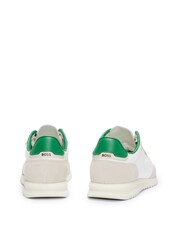 BOSS White Neutral Zayn Trainers - Image 3 of 4
