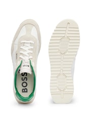 BOSS White Neutral Zayn Trainers - Image 4 of 4
