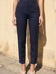 Roman Blue Regular Slim Leg Trousers - Image 2 of 4