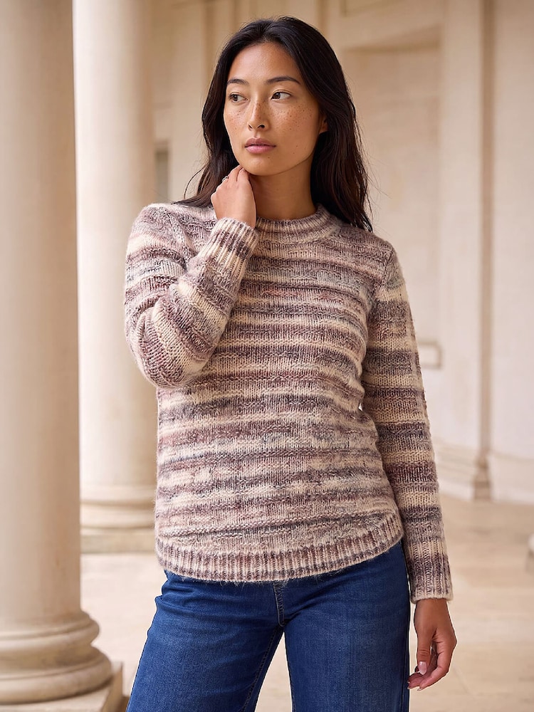 Braun - Roman Petite Pullover mit abgerundetem Saum - Bild 1 von 4 Braun - Roman Petite Pullover mit abgerundetem Saum - Bild 1 von 4
