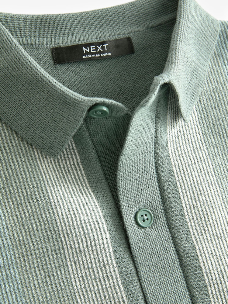 Minerals Short Sleeved Border Colourblock Polo Shirt (3-16yrs) - Image 6 of 6