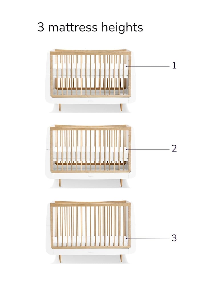 Snuz Natural SnuzKot Scandi Cot Bed - Image 11 of 11