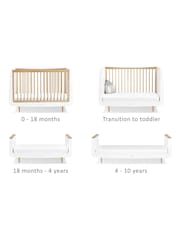 Snuz Natural SnuzKot Skandi Cot Bed - Image 5 of 7