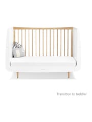 Snuz Natural SnuzKot Skandi Cot Bed - Image 6 of 7
