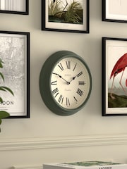 Jones Clocks Green A Decorative Wall Clock - Image 1 of 4