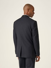 Skopes Black Tailored Fit Newman Check Suit: Jacket - Image 4 of 6