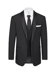 Schwarz - Skopes Newman karierte Anzugjacke Tailored Fit, Blau - Bild 7 von 7