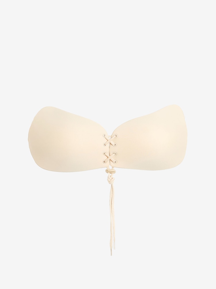 Lace-Up Stick-On Push-Up Bra - Image 3 of 3
