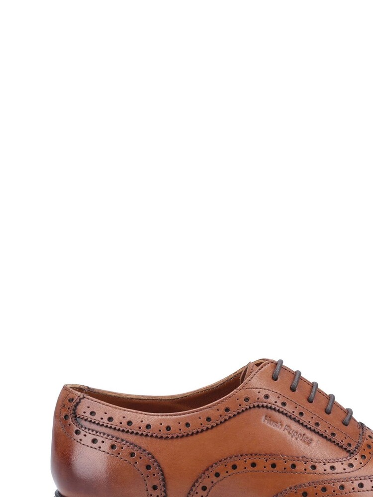 Hush Puppies Brown Santiago Brogues - Image 1 of 4