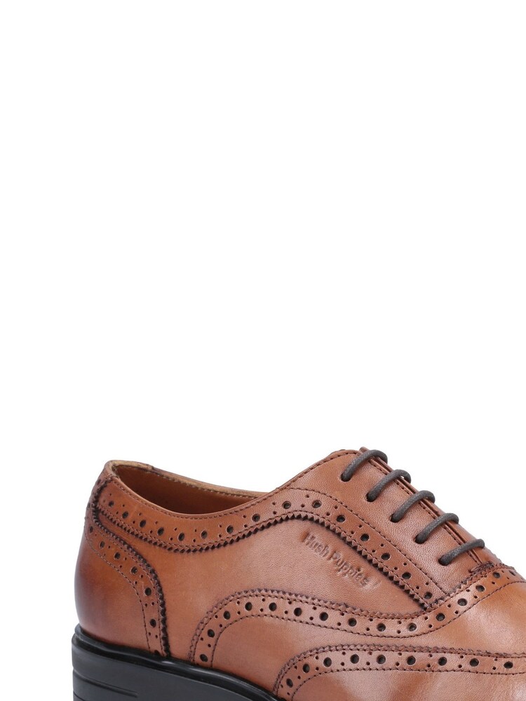 Hush Puppies Brown Santiago Brogues - Image 2 of 4