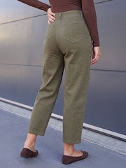Roman Green Petite Crop Ankle Denim Trousers - Image 2 of 4