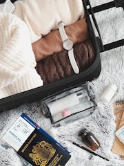 Set Of 2 Large Check-In & Small Carry-On Hardcase Travel Suitcase - Image 6 of 7