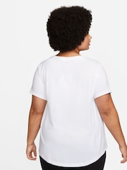 Nike White Curve Sportswear Club Essentials T-Shirt - Image 2 of 5