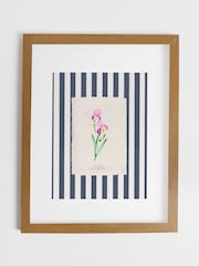 Joules ίριδα σε bloom ξύλο τοποθετημένο πλαισιωμένο Τύπωμα Διακόσμηση τοίχου - Εικόνα 2 από 4