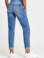 River Island Blue Mom Jeans - Image 2 of 4