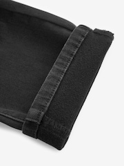 Washed Black Cosy Brushed Slim Jeans - Image 7 of 9