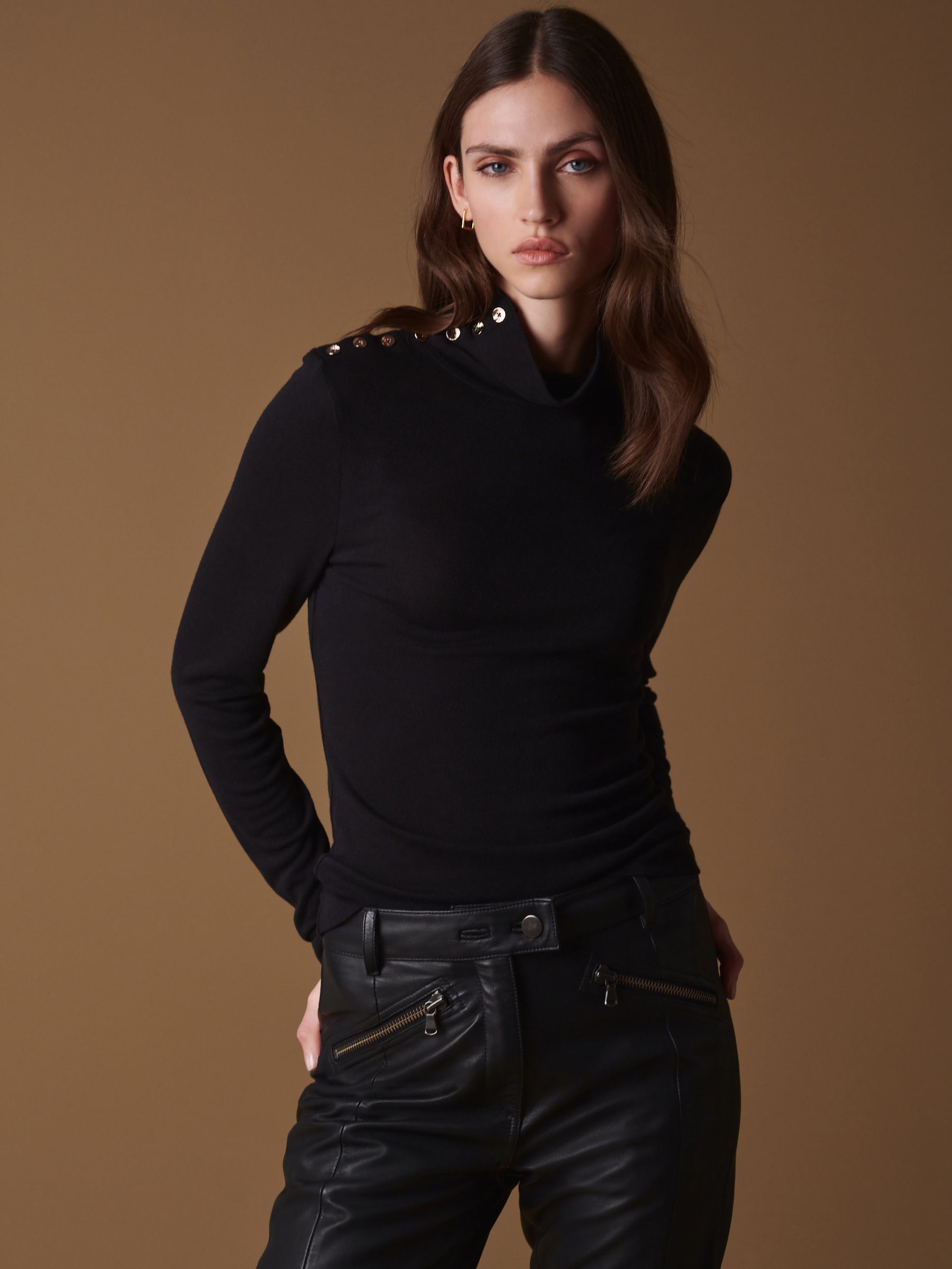 Next roll neck top discount
