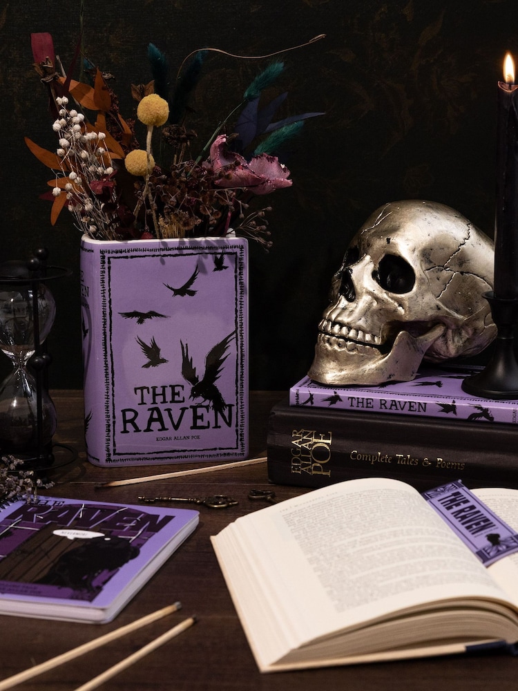 Steel Mill and Co. Multi The Raven Large Book Vase - Image 2 of 4 Steel Mill and Co. Multi The Raven Large Book Vase - Image 2 of 4